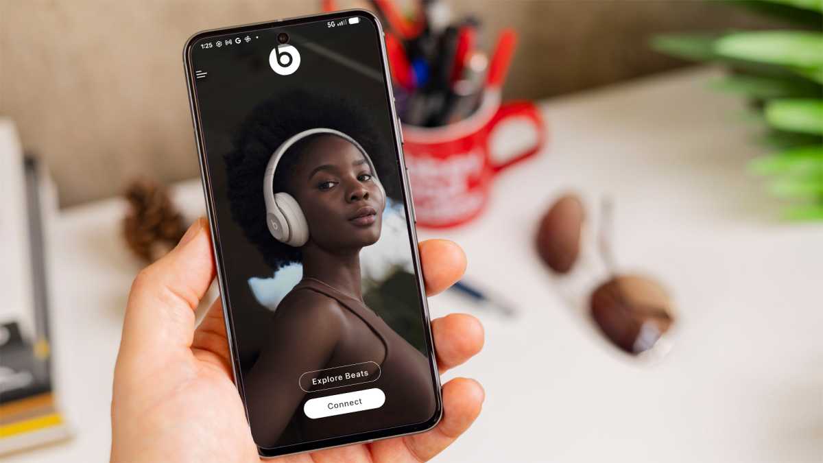 Beats app on an Android