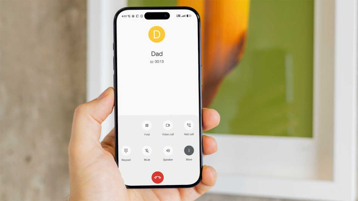 Call recording on iPhone
