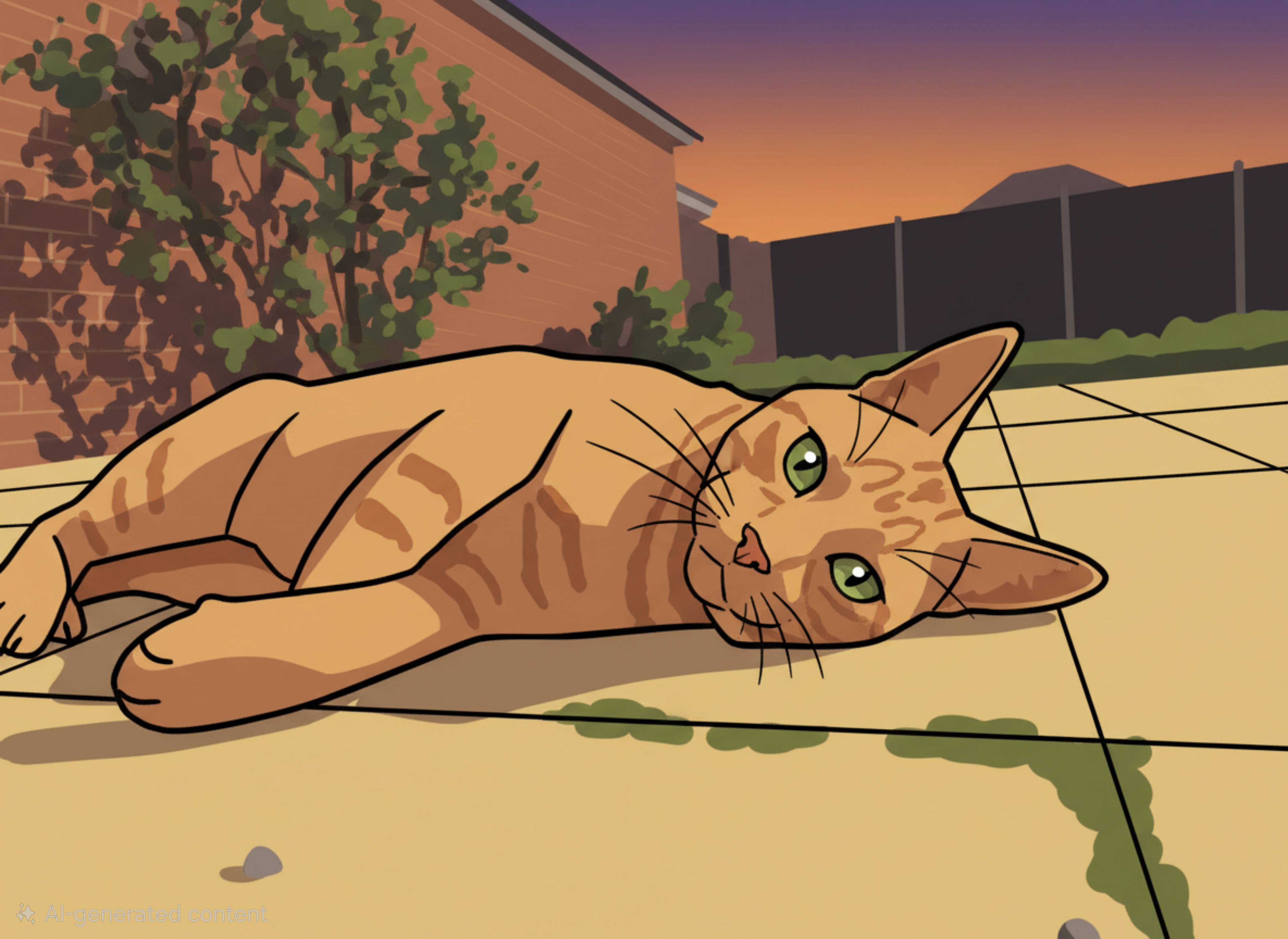 Samsung Galaxy S26 Cat Retro Anime Style